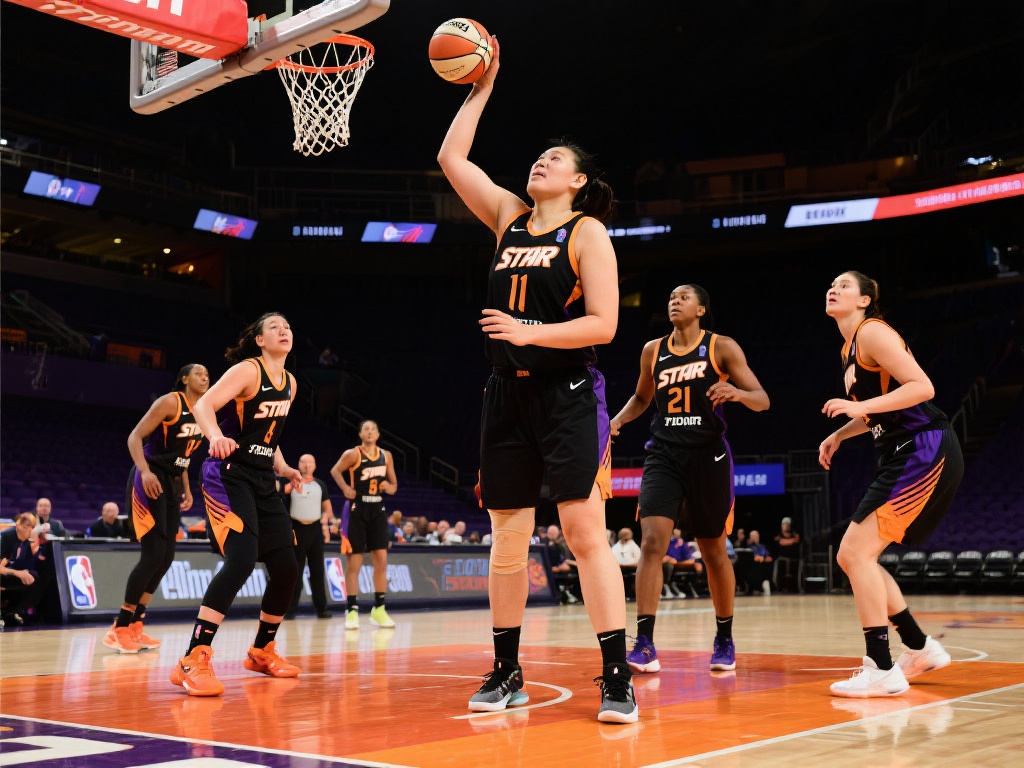 WNBA季前赛:李月汝首秀亮眼,15分10板助风暴大胜 对于风暴队来说,这场胜利不仅是一场普通的